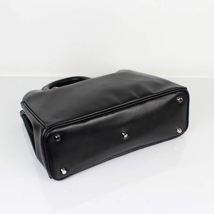 2012 New Arrival Christian Dior Original Leather Handbag - 0902 Black